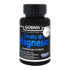 Citrato de Magnesio (48g) 60 cápsulas
